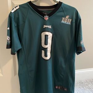 Nike Eagles Superbowl Foles Jersey Youth XL